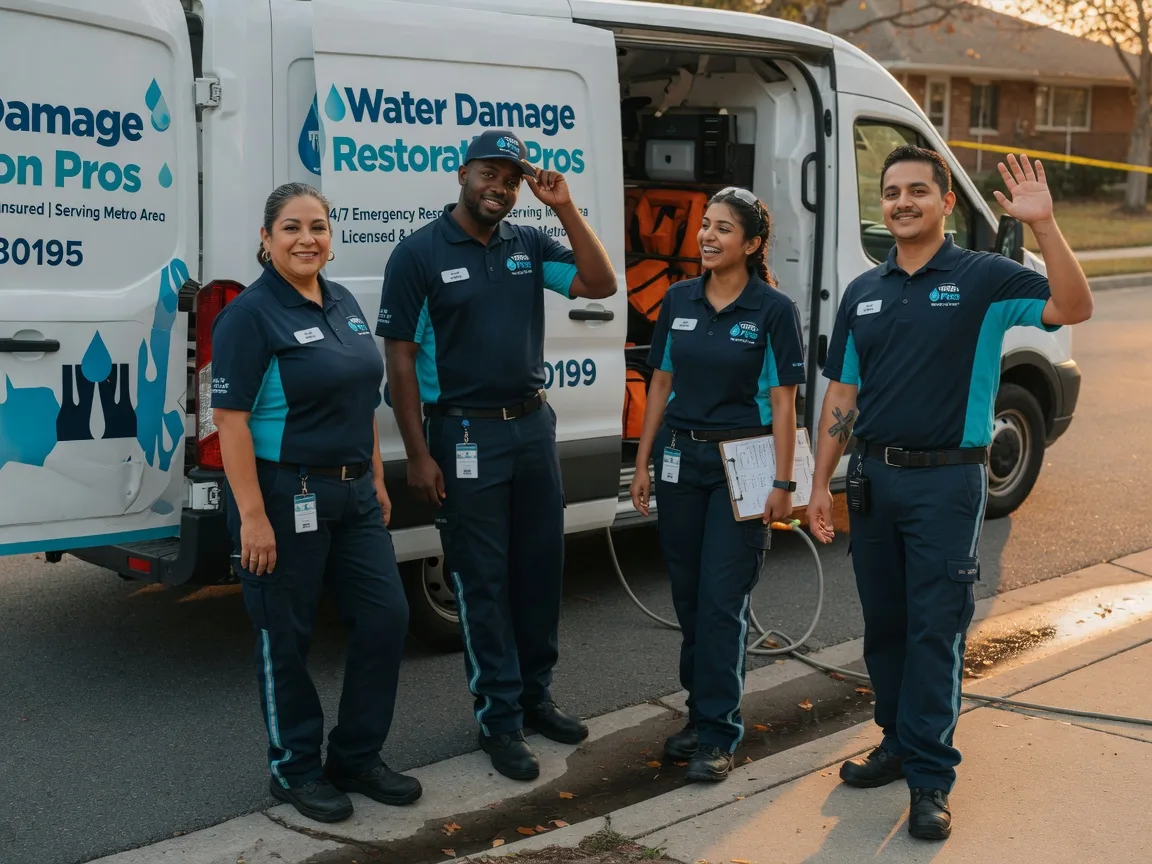 Water Damage Restoration company in New Vienna, OH